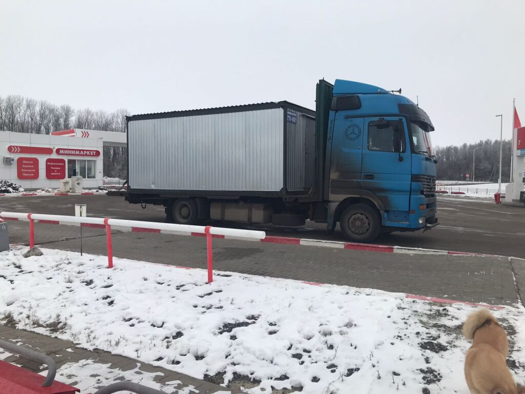 Перевозка бытовки из Пензы в рабочий посёлок Горный, Краснопартизанского района, Саратовской области